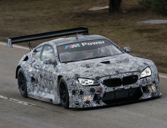 Testing for the BMW M6 GT3 kicked off   