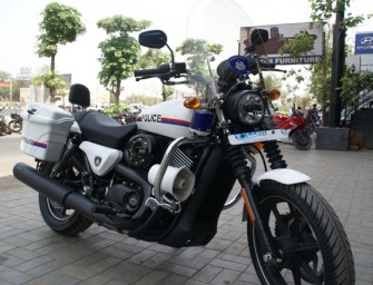Gujarat Police Department gets 6 customized Harley Davidson Street 750s