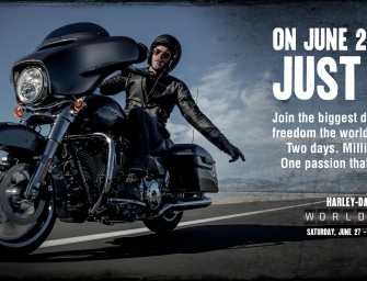 Are you ready to ride? ‘JUST RIDE’ DURING THE HARLEY-DAVIDSON™ WORLD RIDE JUNE 27-28