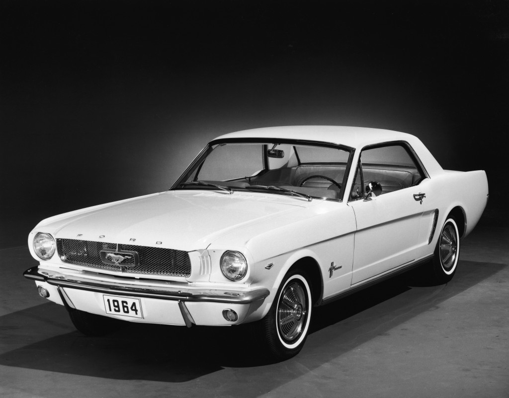 Promotional Shot Of 1964 Ford Mustang