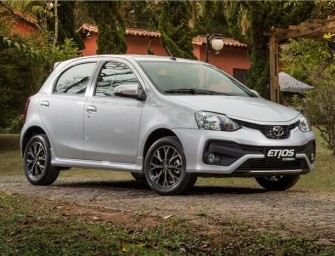 Toyota unveils the face-lifted Etios in Brazil