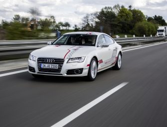 Audi customers experience piloted driving on the A9 autobahn