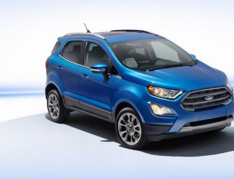 2018 Ford EcoSport Launched in India With Cosmetic Updates and New Engine