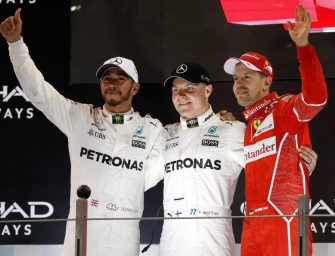 Valtteri Bottas Pips Champion Hamilton In Last Race of The Season