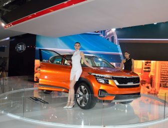 Kia unveils SP Concept and showcases 16 global models at AutoExpo 2018