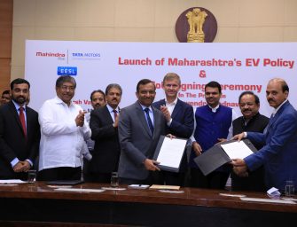 Mahindra Signs MOUs with Government of Maharashtra for Electric Vehicle Manufacture and Deployment