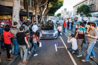 Mercedes-Benz gives San Fransisco a glance into the future