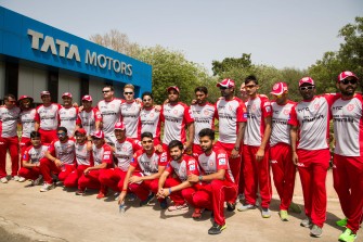 Tata Motors hosts their Tata Motors PRIMA Kings XI Punjab Team at its Pune Plant