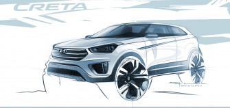 Hyundai Motor Unveils Design Renderings of New Global SUV “Creta”