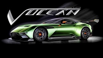 Aston Martin Vulcan in tribute to its V bomber namesake