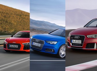 Regional premiere for three new Audi models at Dubai International Motor Show