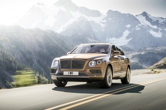 Bentley Bentayga revealed at Dubai International Motor Show 2015