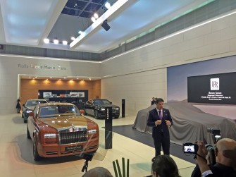 Rolls Royce at Dubai International Motor Show