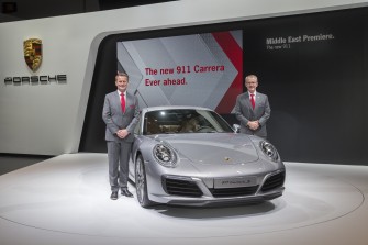 New Porsche 911 Carrera unveiled at Dubai Motor Show