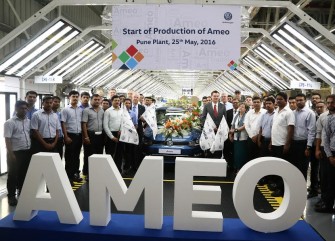 Volkswagen Ameo: Production in full swing as first car rolls off assembly line