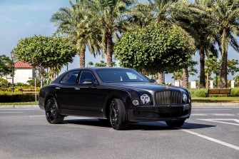 Bentley Mulsanne Sinjari limited edition model introduced in the Middle East