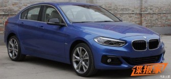 BMW 1-Series sedan unveiled in China; seems a good deal for India too
