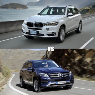 BMW X5 vs MERCEDES GLE: the Teutonic tussle