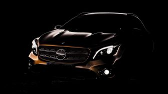 Mercedes-Benz GLA facelift teased ahead of Detroit unveiling
