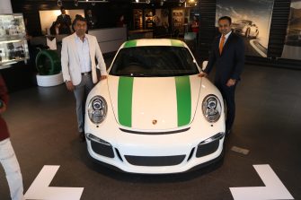 Porsche delivers 911R to Indian customer