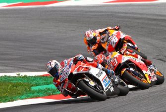 MotoGP: Dovizioso Beats Marquez In Wild Austria Race