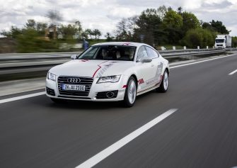 Audi customers experience piloted driving on the A9 autobahn