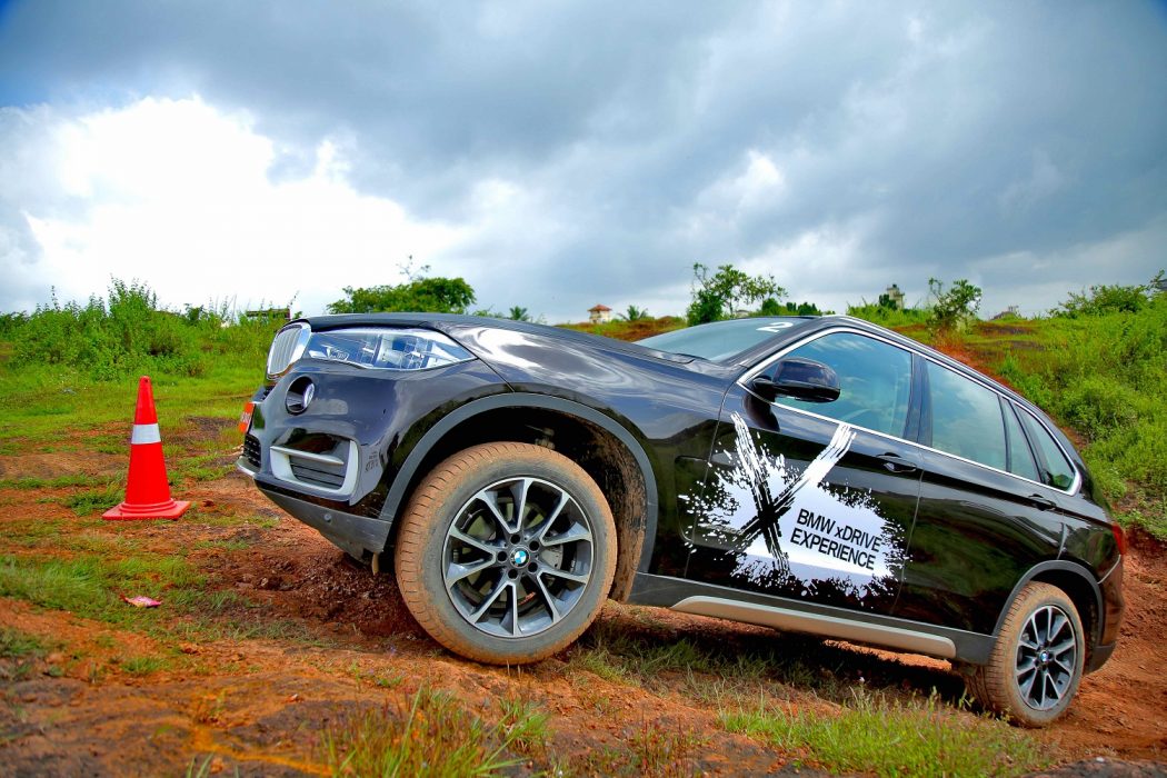 04 BMW X5 in action BMW at xDrive Experience in Goa
