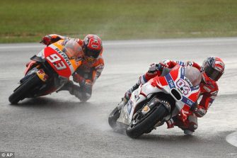 MotoGP: Marquez Fails As Dovizioso Claims Victory In Britain