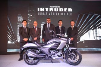 Suzuki Two-Wheelers cruises in with 155cc INTRUDER – India’s modern-cruiser