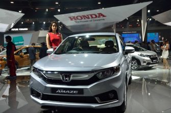 Next Generation Honda Amaze unveiled at Auto Expo 2018