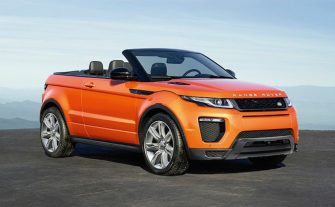 Range Rover Evoque Convertible Launched in India