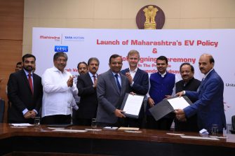 Mahindra Signs MOUs with Government of Maharashtra for Electric Vehicle Manufacture and Deployment