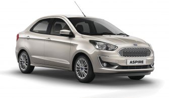 Ford India launches the New Aspire at INR 5.55 lakh