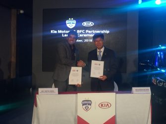 Kia Motors India signs four-year partnership with Bengaluru Football Club