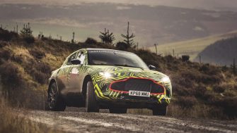 Meet the Aston Martin SUV; officially named as DBX