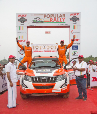 Team Mahindra Adventure’s Gaurav Gill Clinches  Sixth INRC Title Triumph