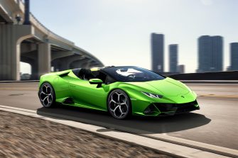 Automobili Lamborghini unveils Huracán EVO Spyder