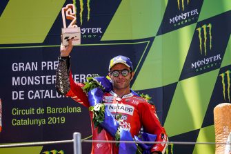 Petrucci of Ducati scores a third at Catalunya GP