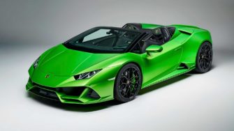 LAMBORGHINI HURACAN EVO SPYDER LAUNCHED AT ₹ 4.1 CRORE
