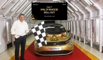 Tata Motors rolls out the 1st ALTROZ from its Pune plant