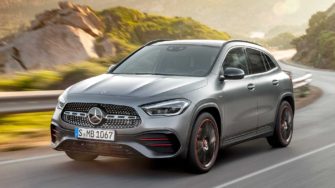 2021 Mercedes GLA Debuts with Car Wash Function