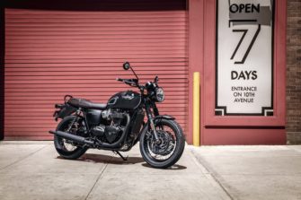 Triumph Motorcycles launches all-new Black editions of Bonneville T100 & T120