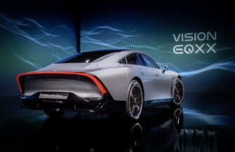 Mercedes Vision EQXX debuts with 1000KM Range