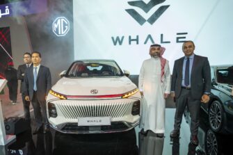 MG WHALE GLOBAL PREMIERE AND REGIONAL DEBUT OF MG7 at RIYADH MOTOR SHOW