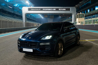 Porsche Cayenne Turbo GT Sets Official SUV Lap Record at Yas Marina Circuit