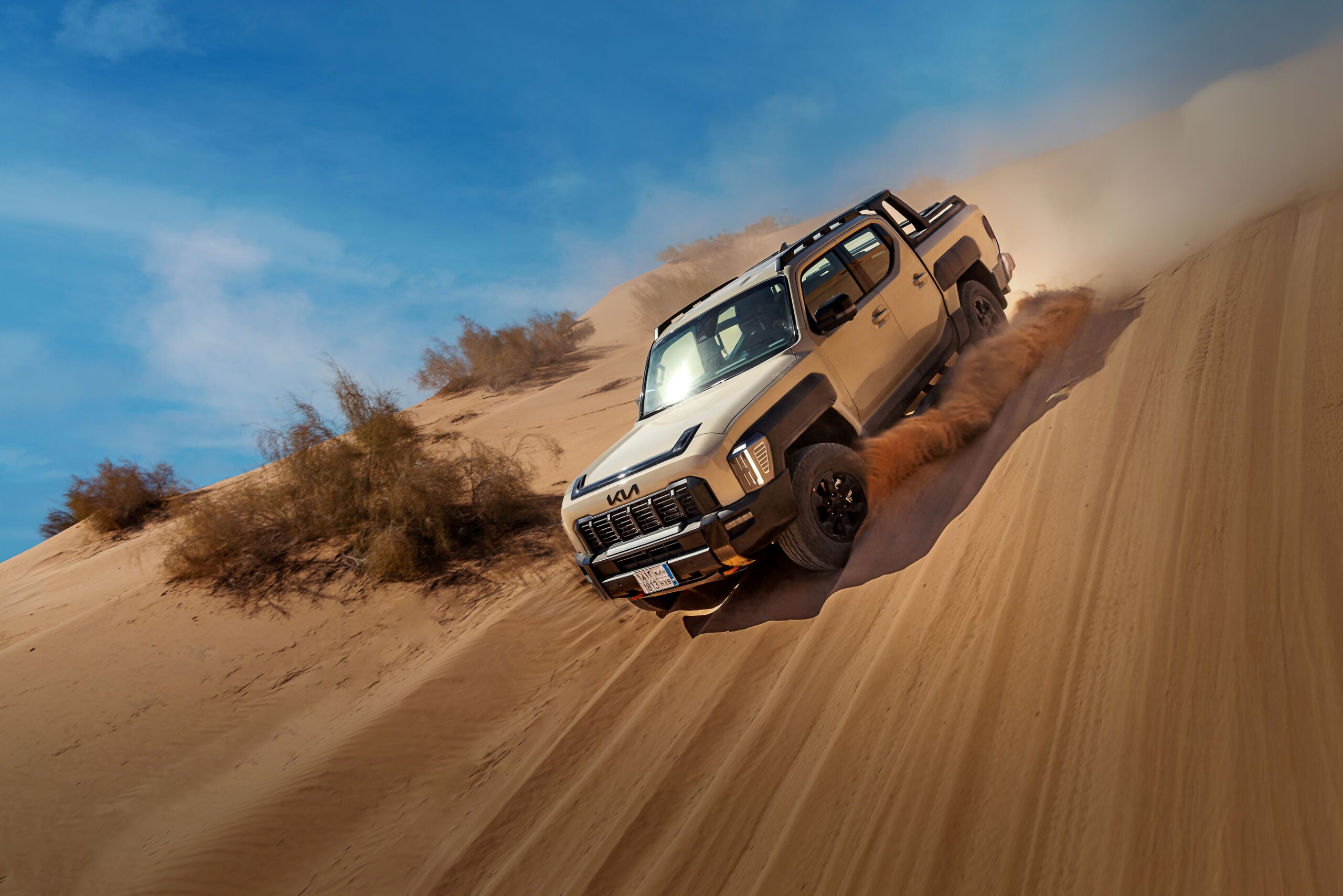 Kia Tasman Showcased in Landmark Jordan Desert Drive