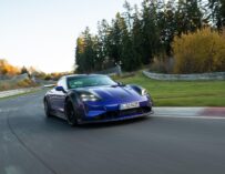 Porsche Taycan Turbo GT with Manthey Kit sets Nürburgring record
