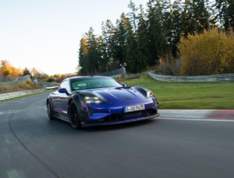 Porsche Taycan Turbo GT with Manthey Kit sets Nürburgring record